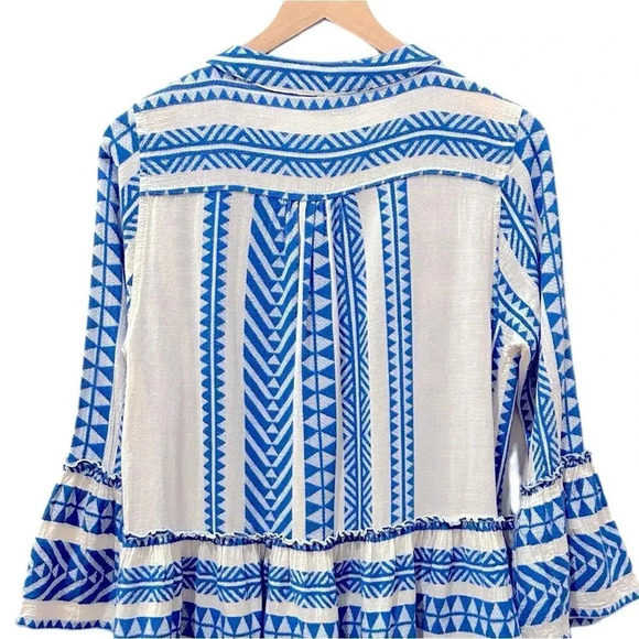 Devotion twins embroidered Ella tunic Anthropologie dress - Picture 9 of 12